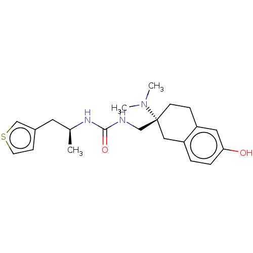 Chemical structure of BindingDB Monomer ID 462392