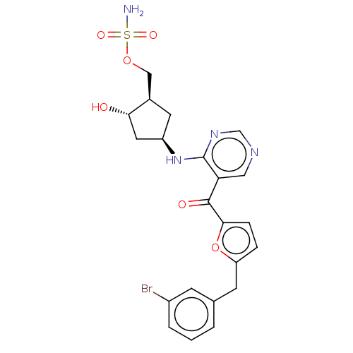 Chemical structure of BindingDB Monomer ID 462748