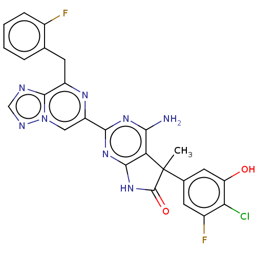 Chemical structure of BindingDB Monomer ID 463156