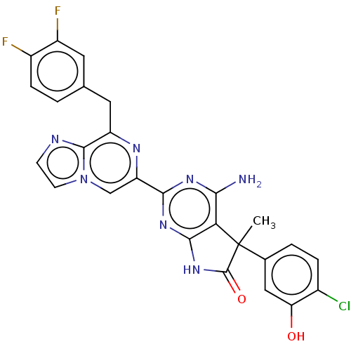 Chemical structure of BindingDB Monomer ID 463166