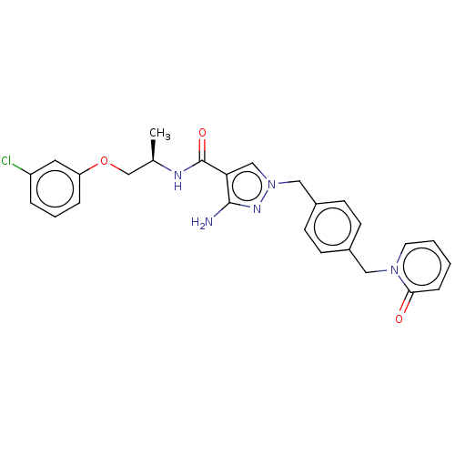 Chemical structure of BindingDB Monomer ID 463437