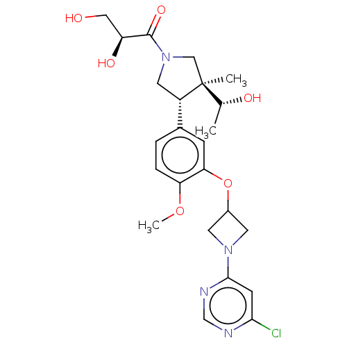 Chemical structure of BindingDB Monomer ID 463563