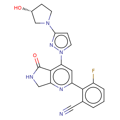 Chemical structure of BindingDB Monomer ID 463599