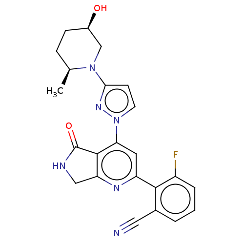 Chemical structure of BindingDB Monomer ID 463634