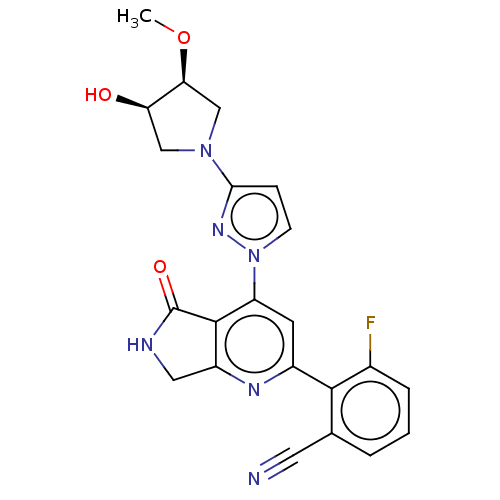 Chemical structure of BindingDB Monomer ID 463664