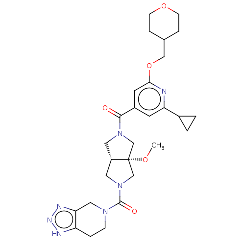 Chemical structure of BindingDB Monomer ID 464389