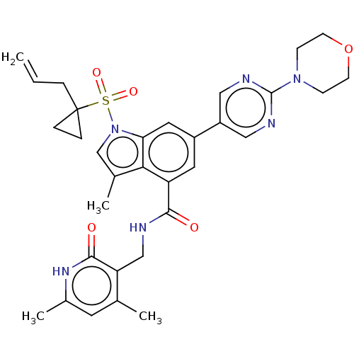 Chemical structure of BindingDB Monomer ID 464536
