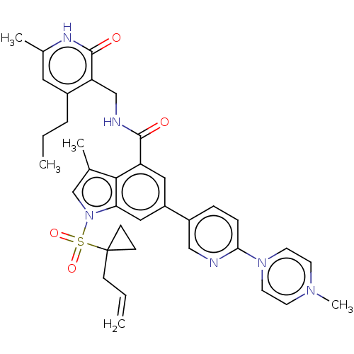 Chemical structure of BindingDB Monomer ID 464550