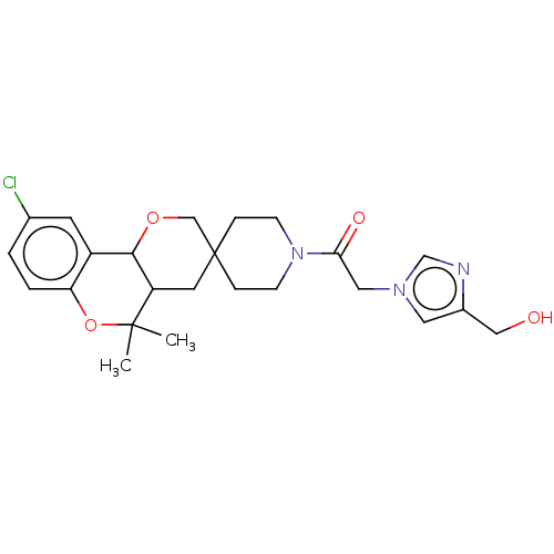 Chemical structure of BindingDB Monomer ID 470074