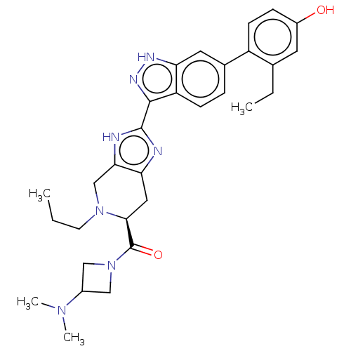 Chemical structure of BindingDB Monomer ID 473569