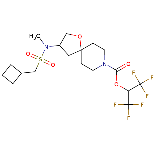 Chemical structure of BindingDB Monomer ID 474443