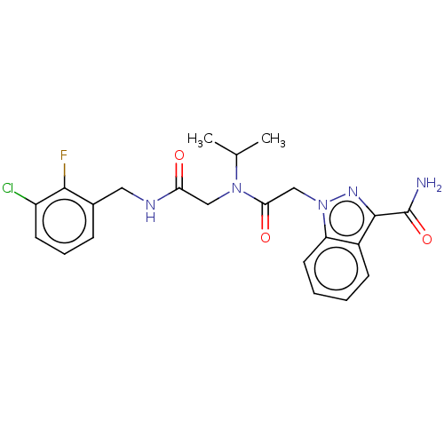 Chemical structure of BindingDB Monomer ID 474590