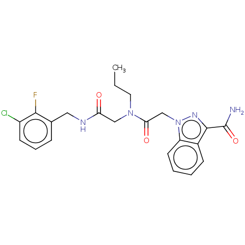 Chemical structure of BindingDB Monomer ID 474606