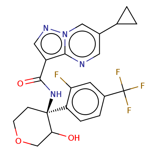 Chemical structure of BindingDB Monomer ID 476570
