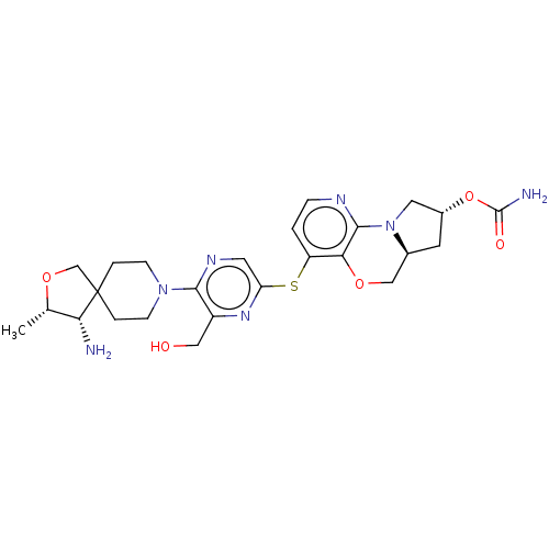 Chemical structure of BindingDB Monomer ID 479334