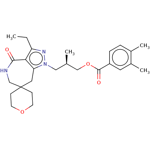 Chemical structure of BindingDB Monomer ID 481374