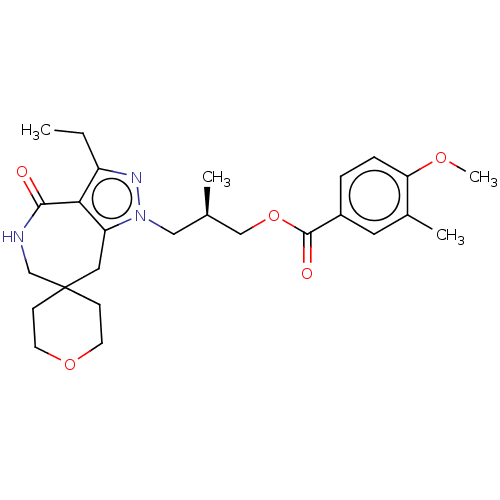 Chemical structure of BindingDB Monomer ID 481391