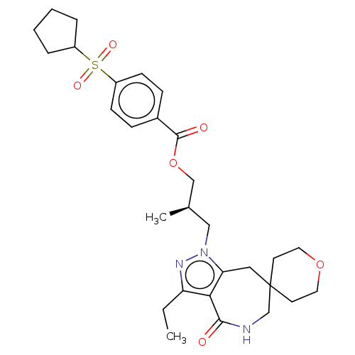 Chemical structure of BindingDB Monomer ID 481449