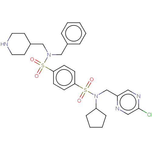 Chemical structure of BindingDB Monomer ID 481596