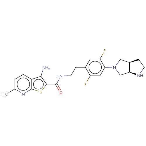 Chemical structure of BindingDB Monomer ID 482029