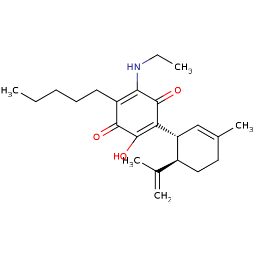 Chemical structure of BindingDB Monomer ID 482293
