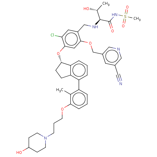 Chemical structure of BindingDB Monomer ID 482354