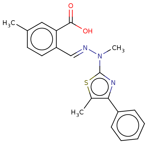 Chemical structure of BindingDB Monomer ID 482806