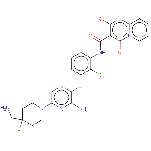 Chemical structure of BindingDB Monomer ID 484431