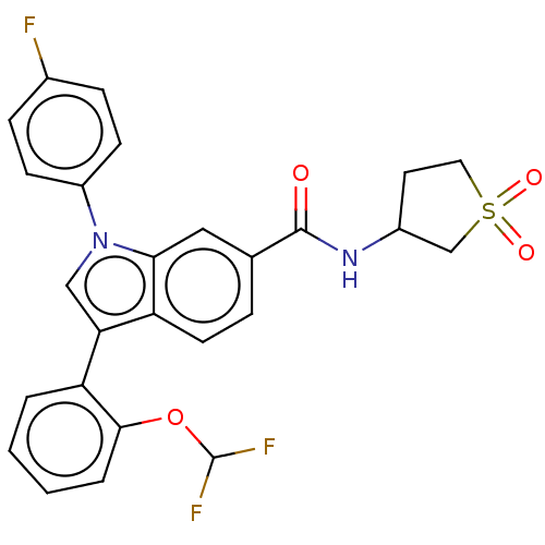 Chemical structure of BindingDB Monomer ID 486412