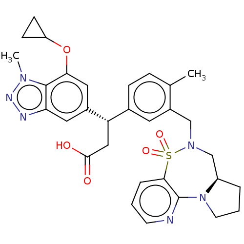Chemical structure of BindingDB Monomer ID 486574