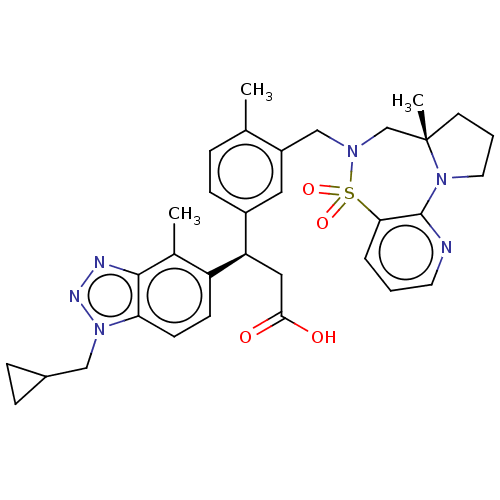 Chemical structure of BindingDB Monomer ID 486582