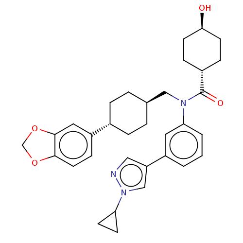 Chemical structure of BindingDB Monomer ID 488609