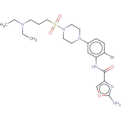 Chemical structure of BindingDB Monomer ID 489222