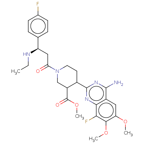 Chemical structure of BindingDB Monomer ID 489618