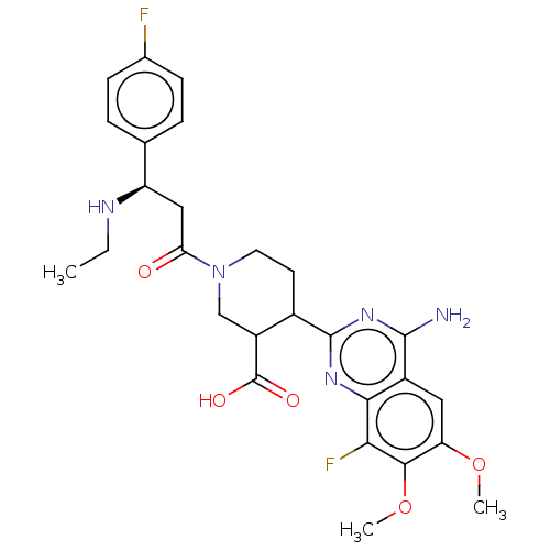 Chemical structure of BindingDB Monomer ID 489622