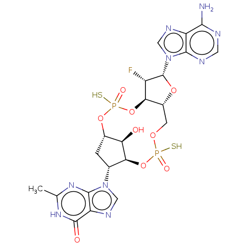 Chemical structure of BindingDB Monomer ID 490780