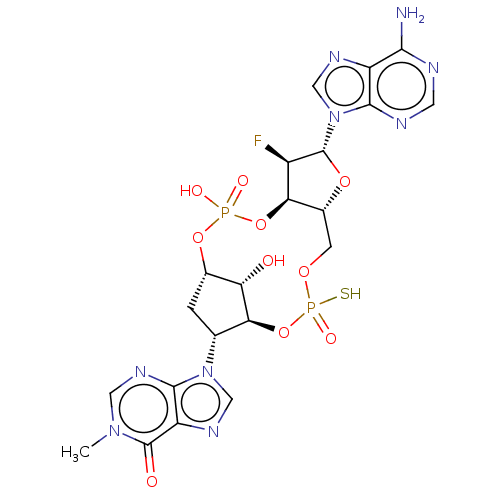 Chemical structure of BindingDB Monomer ID 490786