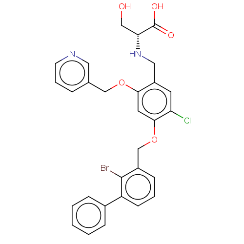 Chemical structure of BindingDB Monomer ID 491039
