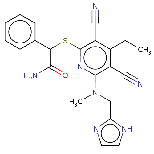 Chemical structure of BindingDB Monomer ID 491393