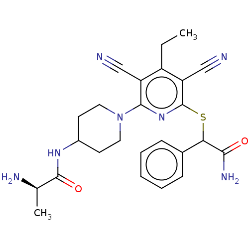 Chemical structure of BindingDB Monomer ID 491395