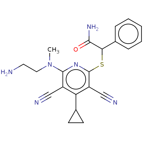 Chemical structure of BindingDB Monomer ID 491402