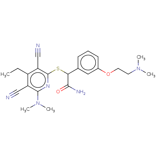 Chemical structure of BindingDB Monomer ID 491433