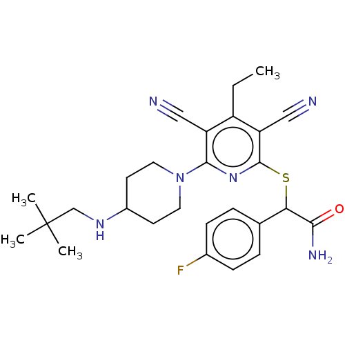 Chemical structure of BindingDB Monomer ID 491434