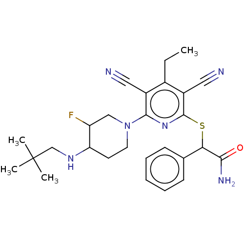 Chemical structure of BindingDB Monomer ID 491435