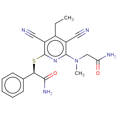Chemical structure of BindingDB Monomer ID 491439