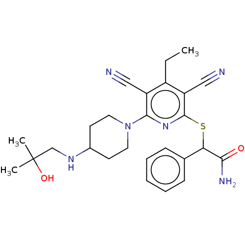 Chemical structure of BindingDB Monomer ID 491464