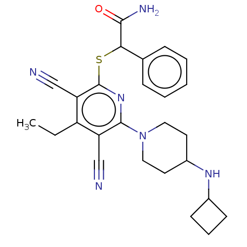 Chemical structure of BindingDB Monomer ID 491465
