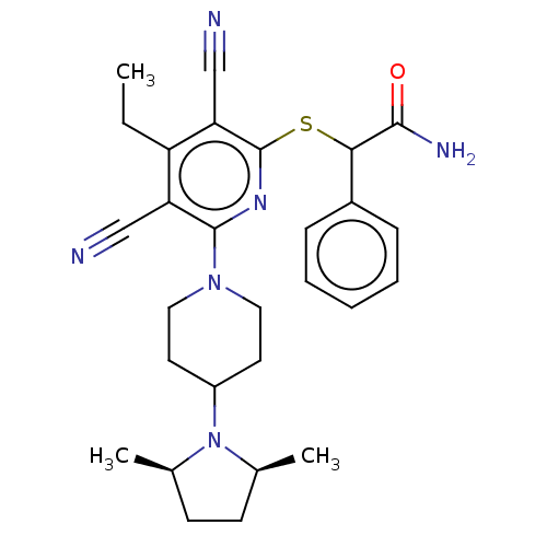 Chemical structure of BindingDB Monomer ID 491469