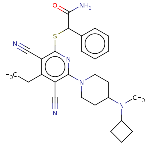 Chemical structure of BindingDB Monomer ID 491471