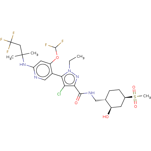 Chemical structure of BindingDB Monomer ID 491725